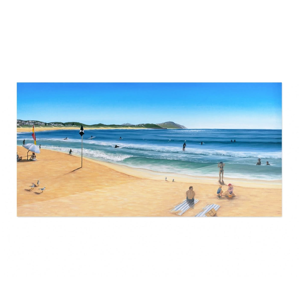Terrigal Beach, Full of Life by Felicity Bates
