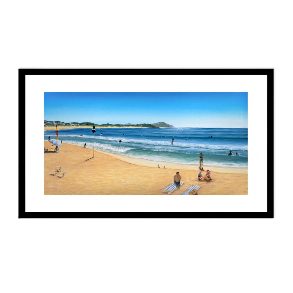 Terrigal Beach, Full of Life by Felicity Bates