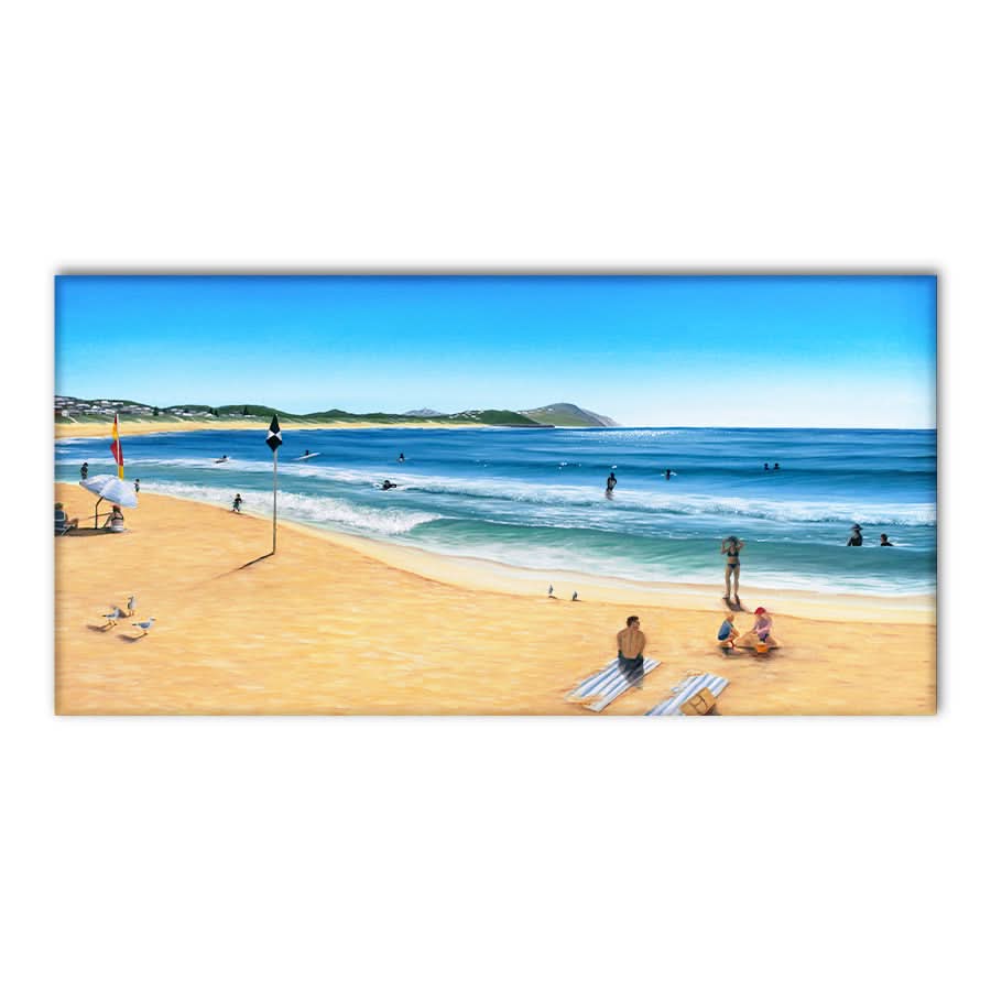Terrigal Beach, Full of Life by Felicity Bates