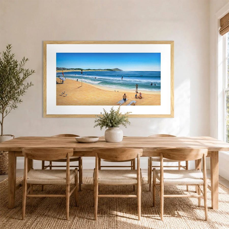Terrigal Beach, Full of Life by Felicity Bates