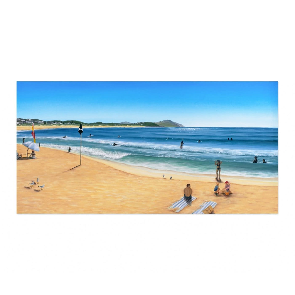 Terrigal Beach, Full of Life by Felicity Bates
