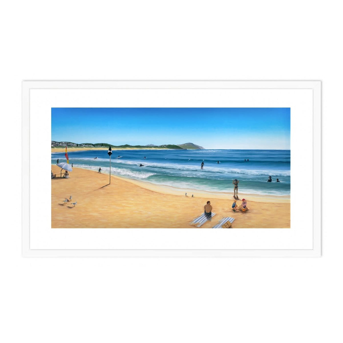Terrigal Beach, Full of Life by Felicity Bates