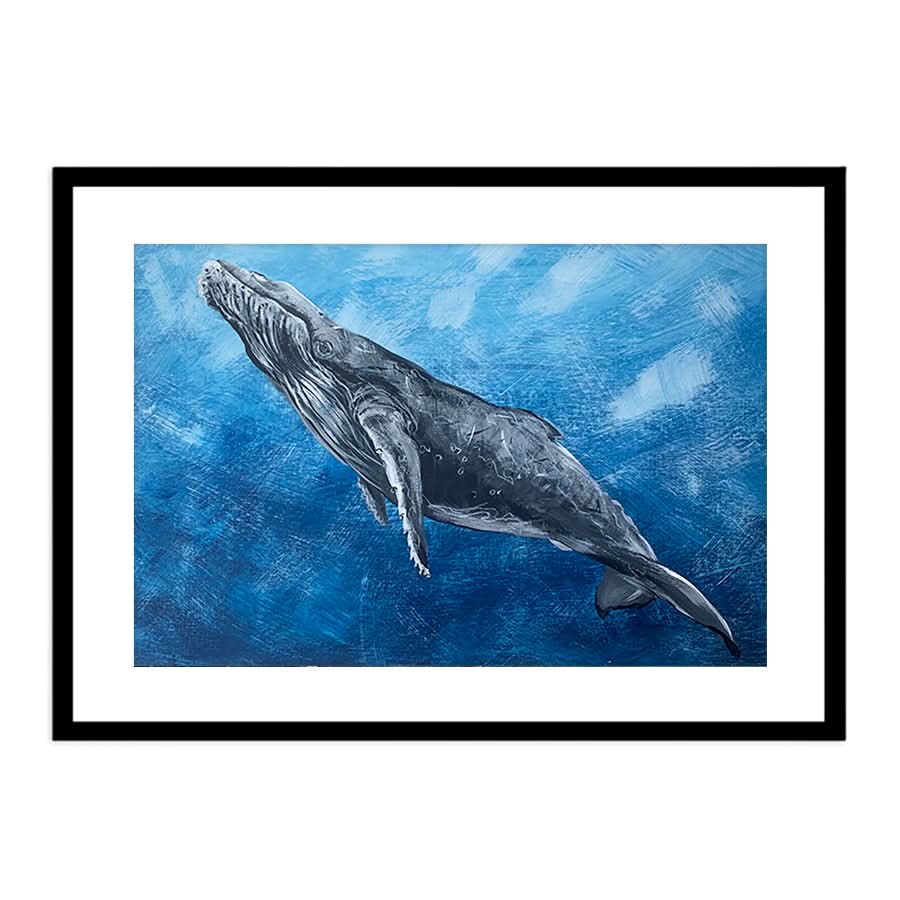 Graceful Humpback by Louisa-Jane