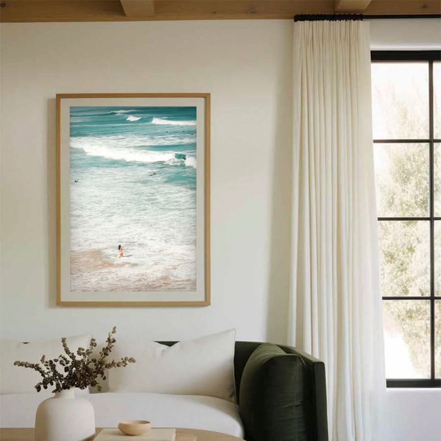Shore Break, Bondi by Christie Johnston