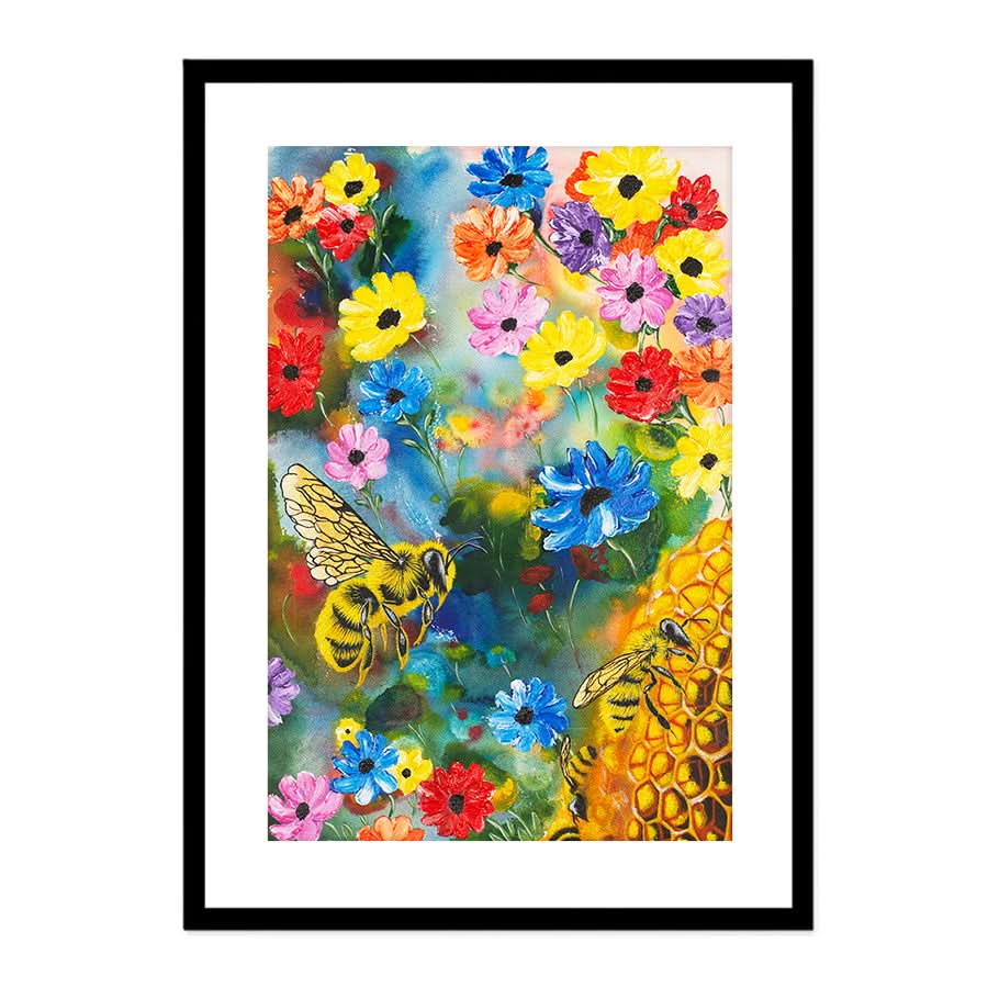 Bee Garden by Carol Perry