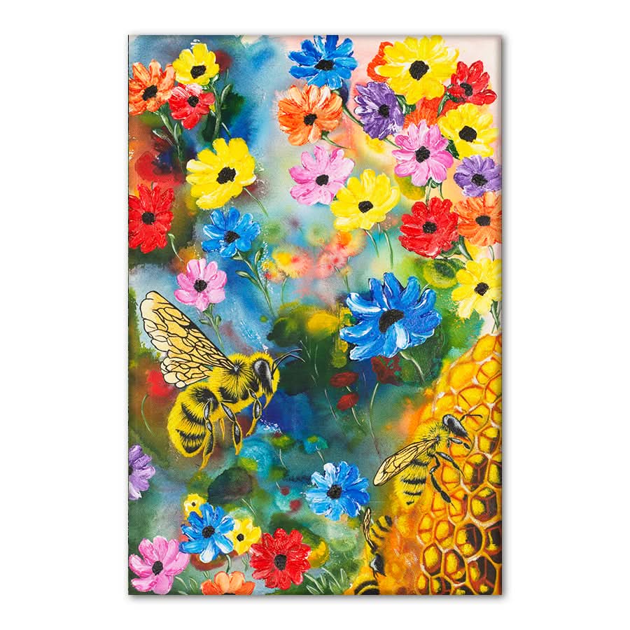 Bee Garden by Carol Perry