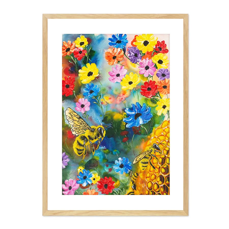 Bee Garden by Carol Perry