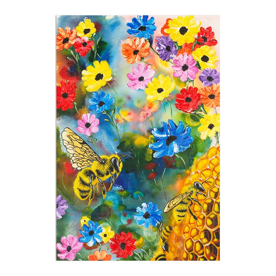 Bee Garden by Carol Perry