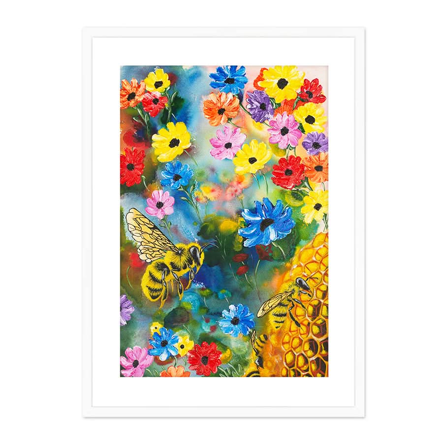 Bee Garden by Carol Perry