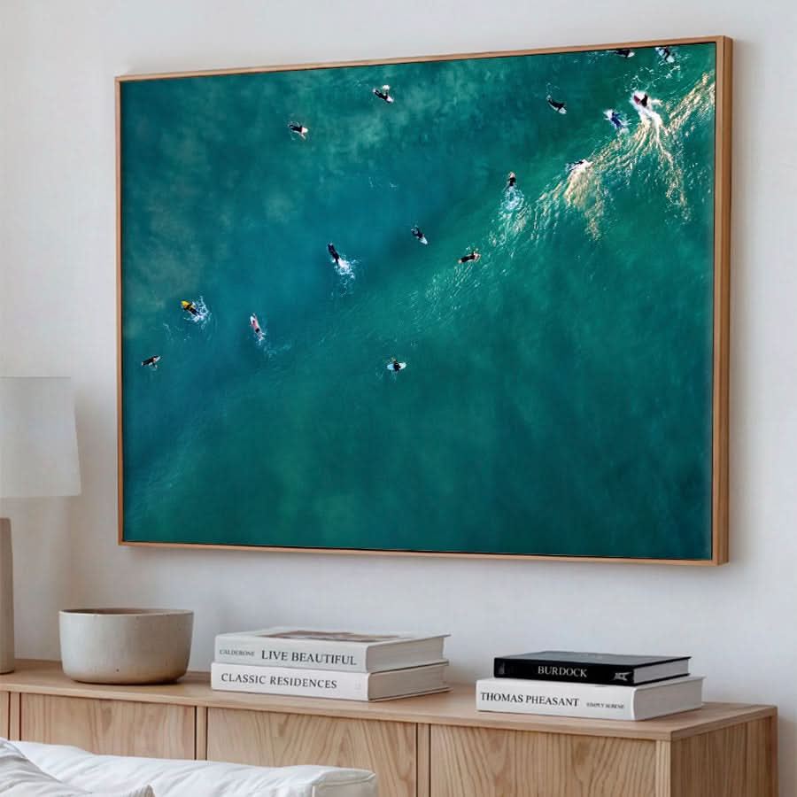Over the Swell, Bondi by Christie Johnston