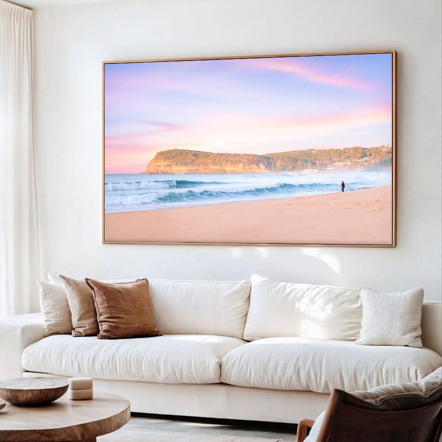 Paddle Pop Skies, MacMasters Beach by Christie Johnston