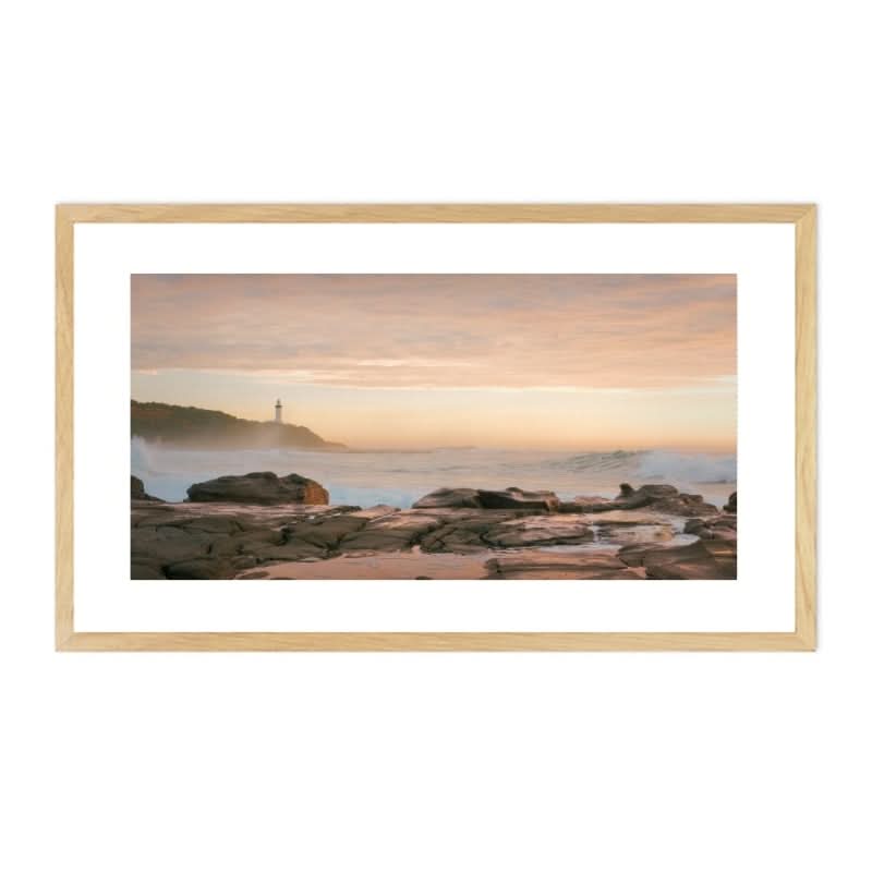 Peachy Sunrise, Norah Head by Christie Johnston
