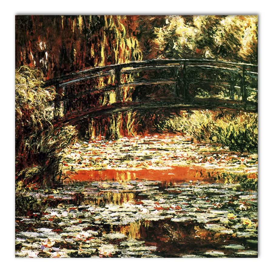 Japanese Bridge in Giverny by Claude Monet