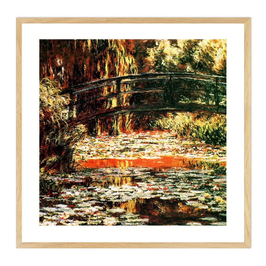 Japanese Bridge in Giverny by Claude Monet