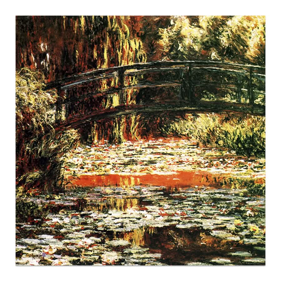Japanese Bridge in Giverny by Claude Monet