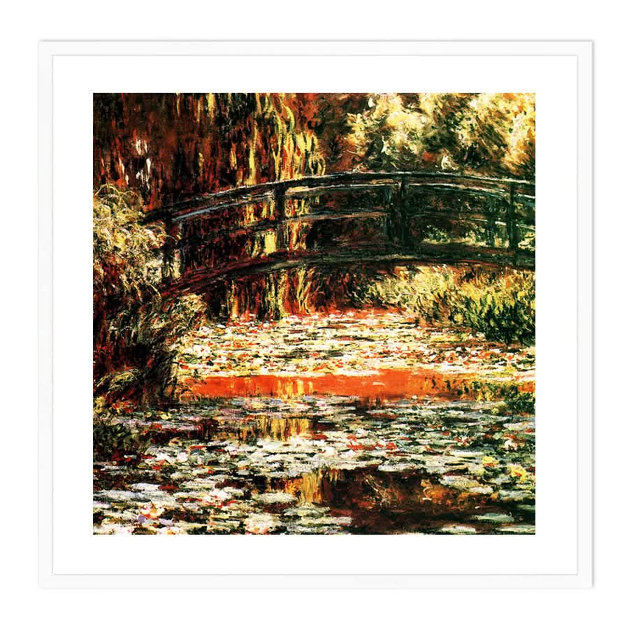 Japanese Bridge in Giverny by Claude Monet