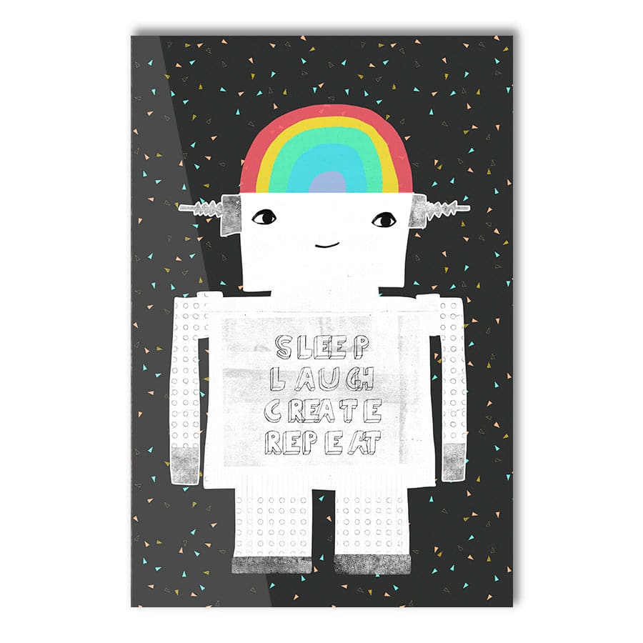 Sleep Laugh Create Repeat by Treechild