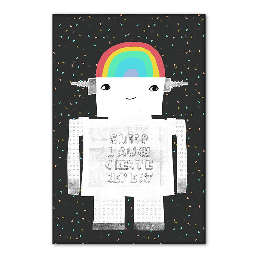 Sleep Laugh Create Repeat by Treechild