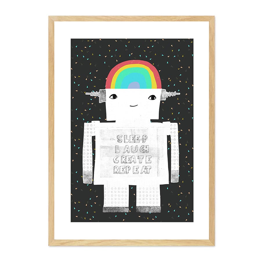 Sleep Laugh Create Repeat by Treechild