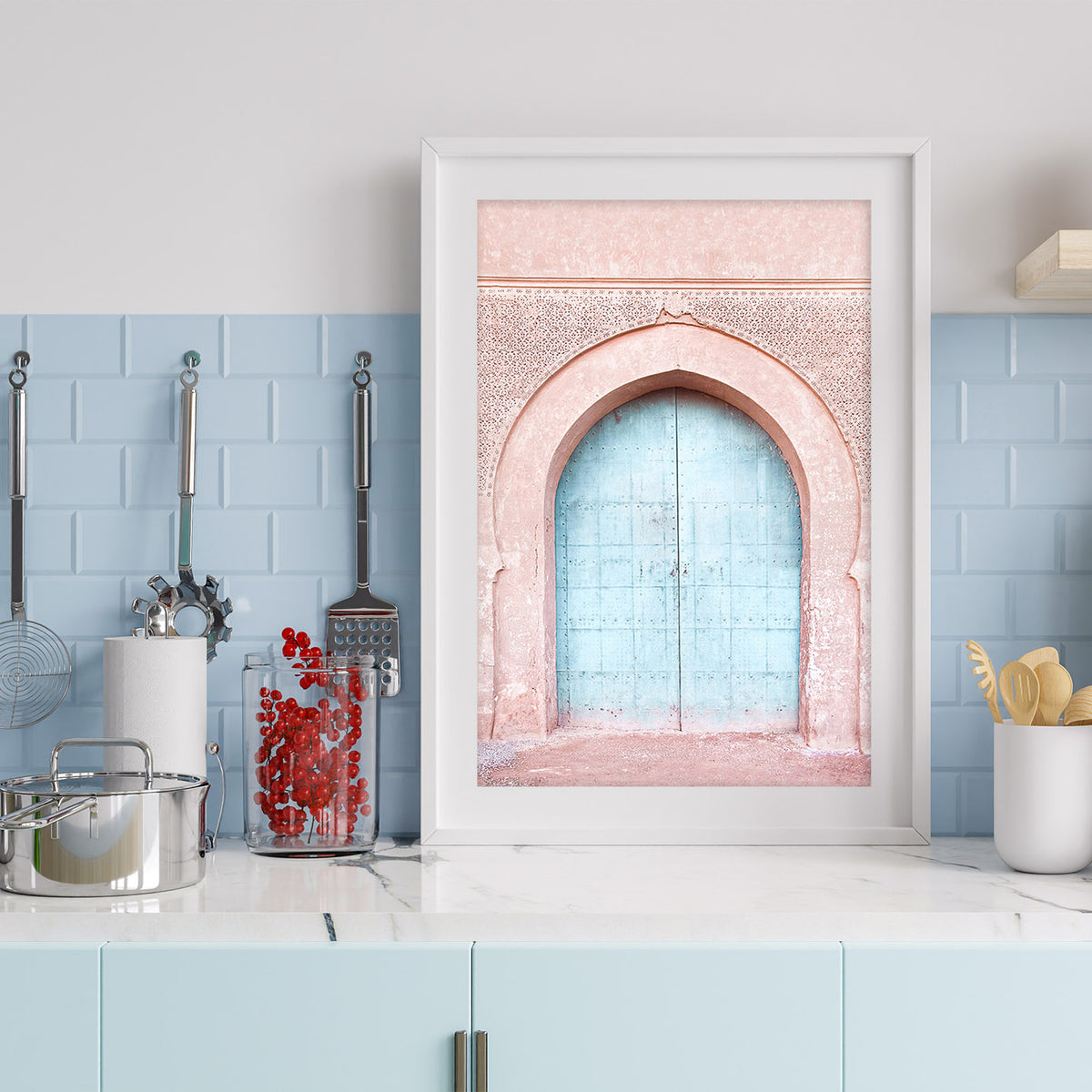 Turquoise Door by Kathrin Pienaar