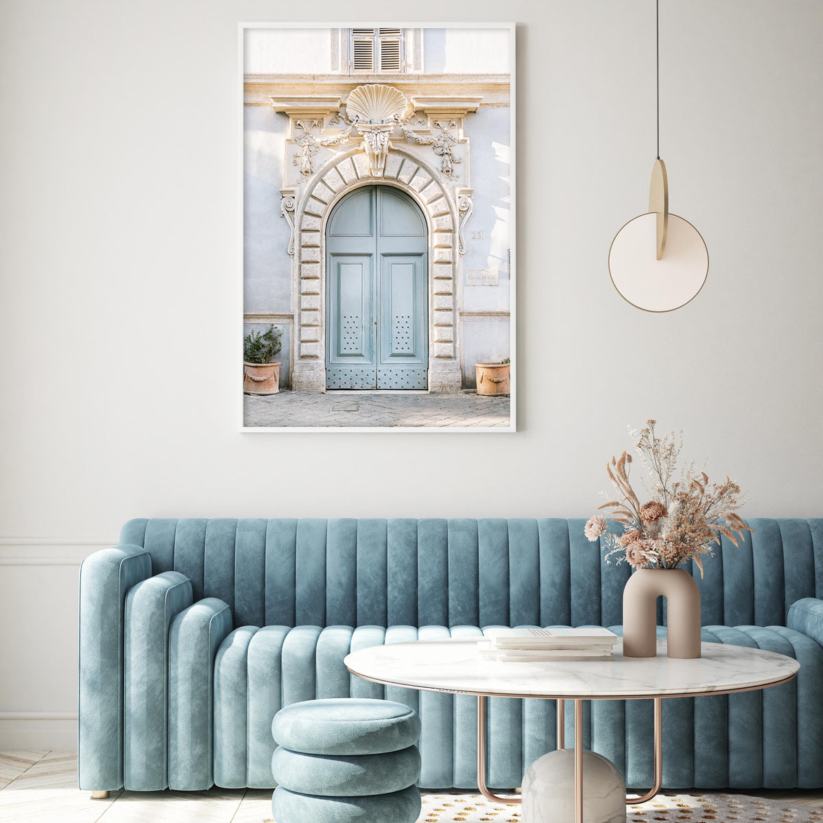 Blue tones of Rome by Raisa Zwart