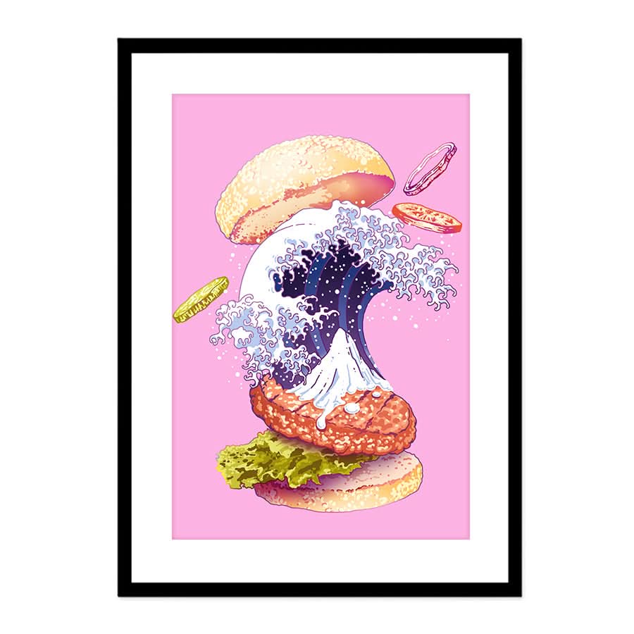 Kanagawa Burger by Adam Lawless