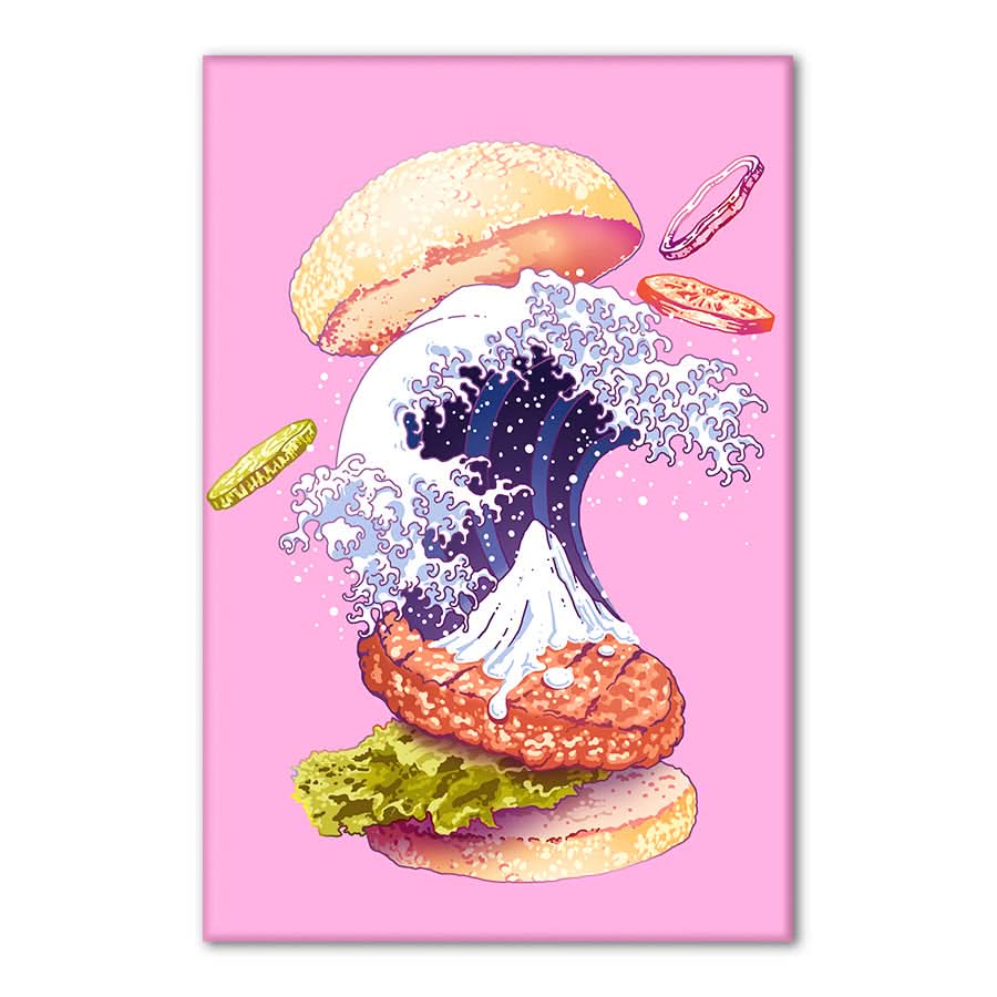 Kanagawa Burger by Adam Lawless
