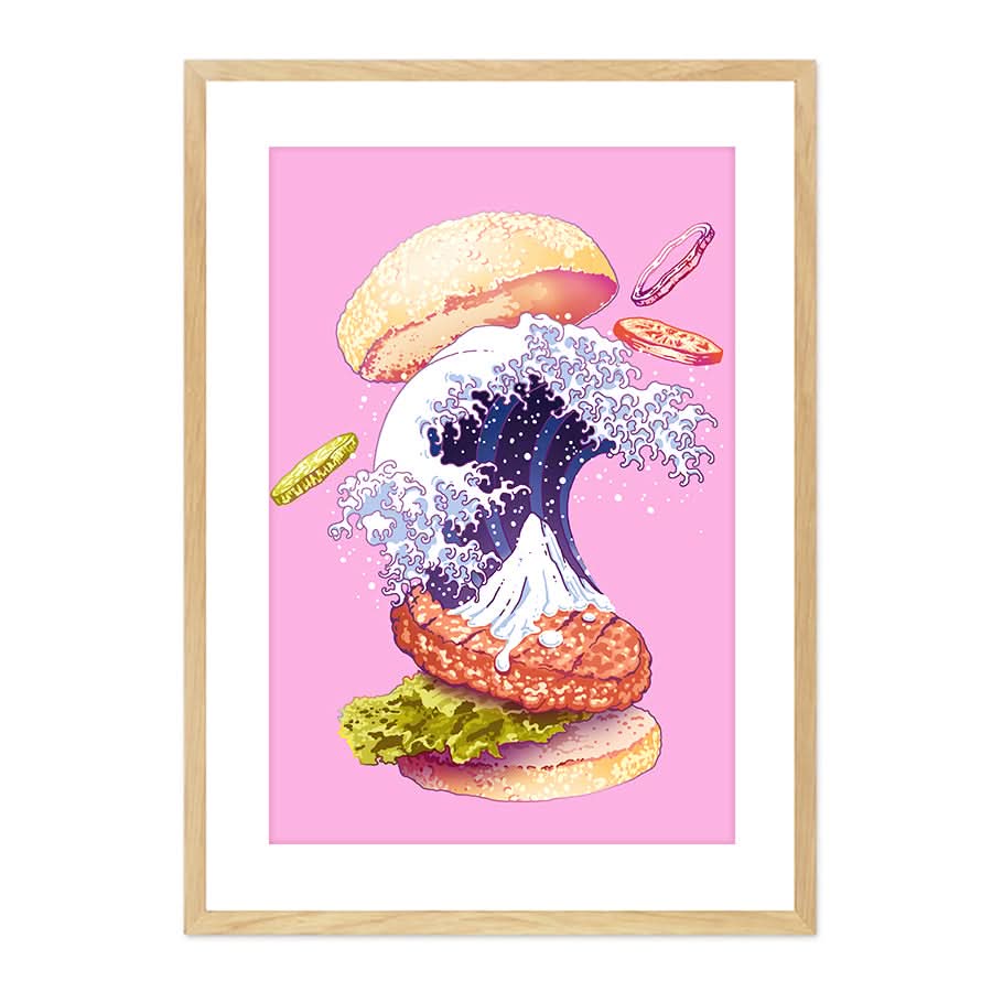 Kanagawa Burger by Adam Lawless