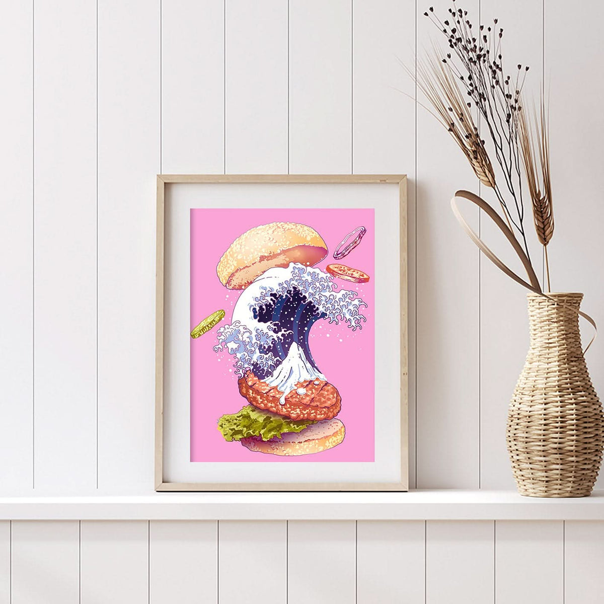 Kanagawa Burger by Adam Lawless