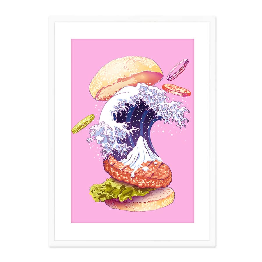 Kanagawa Burger by Adam Lawless