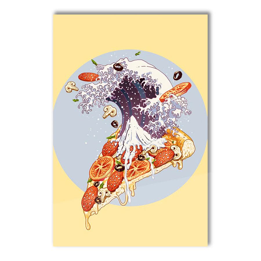 Kanagawa Pizza by Adam Lawless