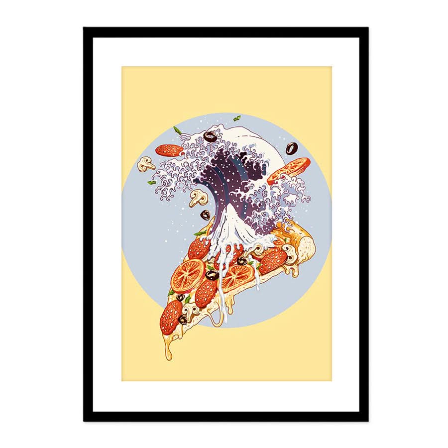 Kanagawa Pizza by Adam Lawless