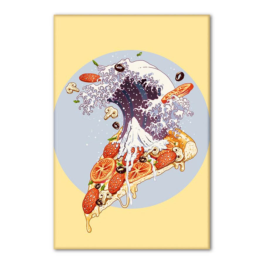 Kanagawa Pizza by Adam Lawless
