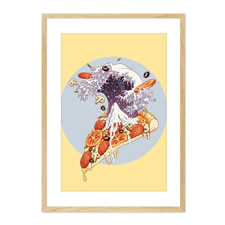 Kanagawa Pizza by Adam Lawless