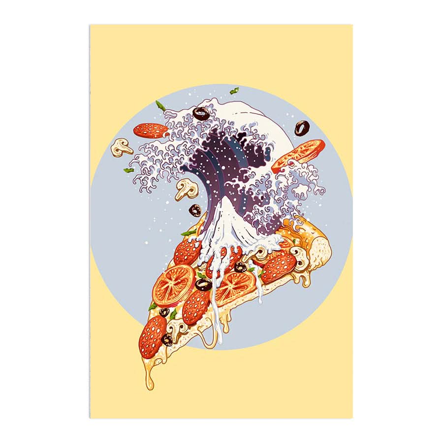 Kanagawa Pizza by Adam Lawless