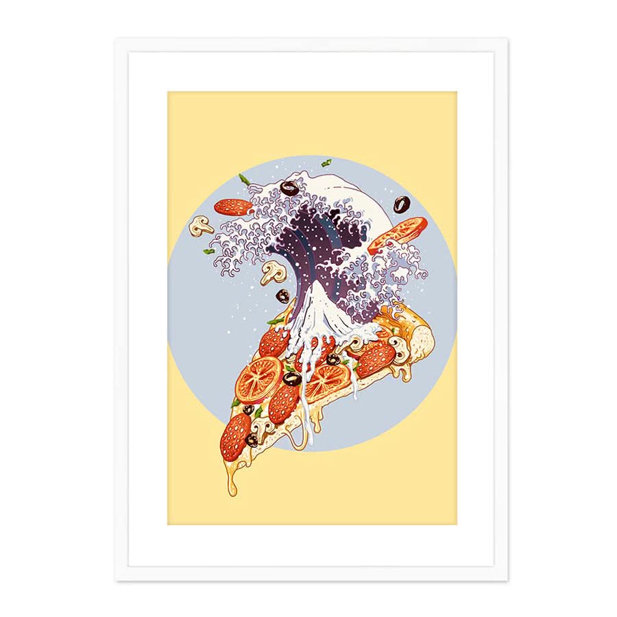 Kanagawa Pizza by Adam Lawless