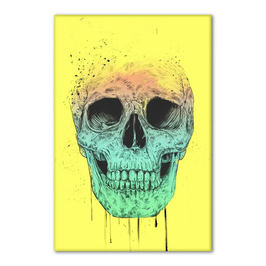 Pop Art Skull by Balazs Solti