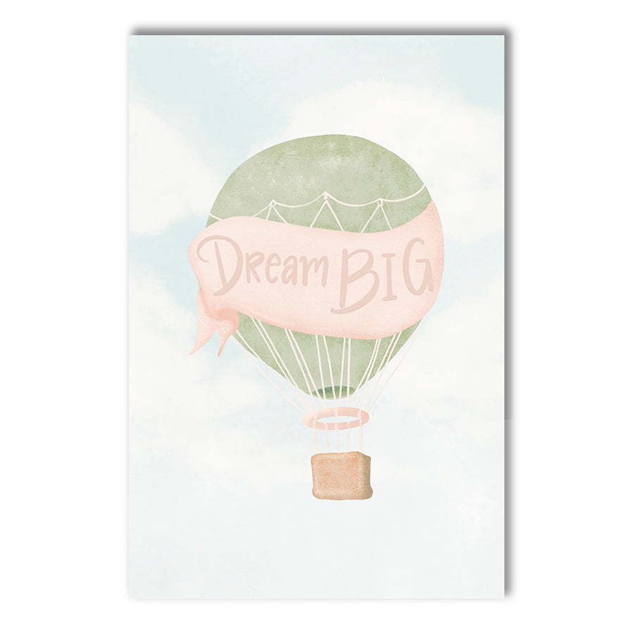 Dream Big Pink by Aminah Eleonora