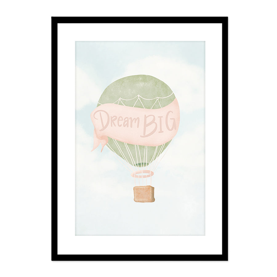 Dream Big Pink by Aminah Eleonora