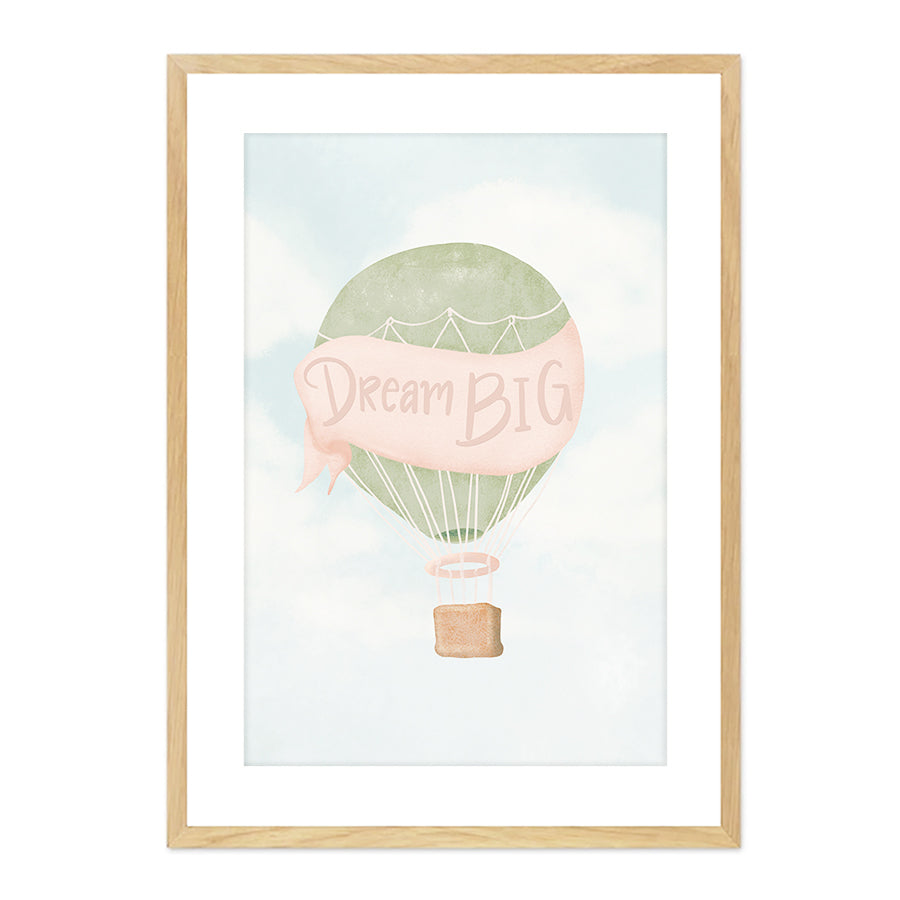 Dream Big Pink by Aminah Eleonora