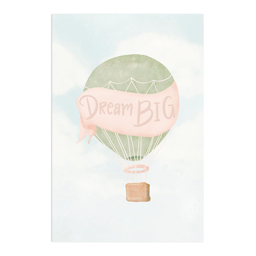 Dream Big Pink by Aminah Eleonora