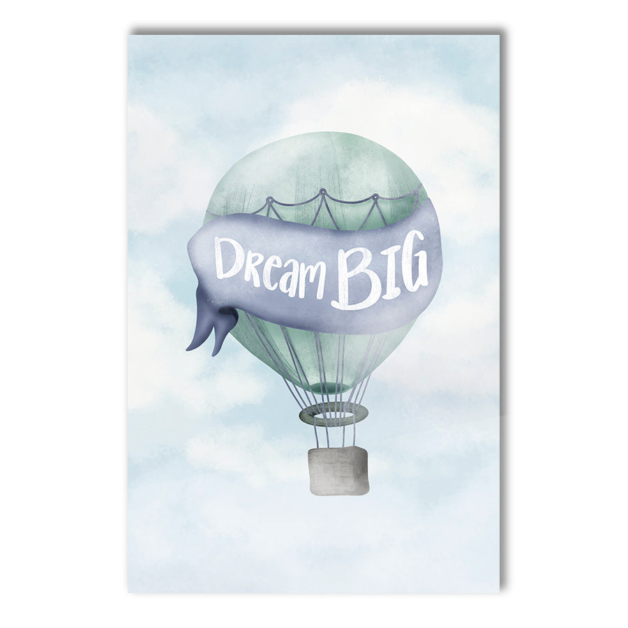 Dream Big Blue by Aminah Eleonora
