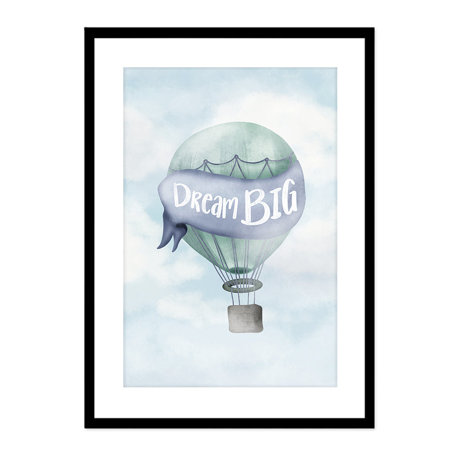 Dream Big Blue by Aminah Eleonora