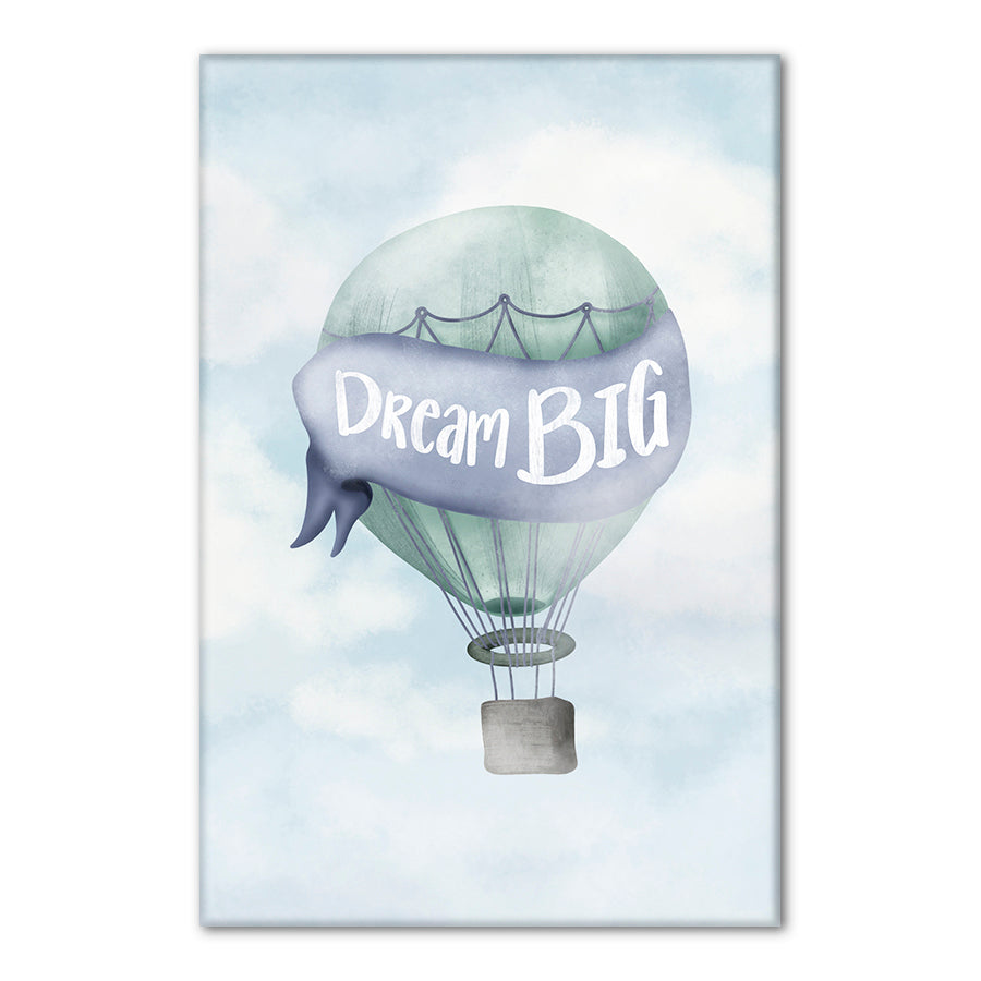 Dream Big Blue by Aminah Eleonora