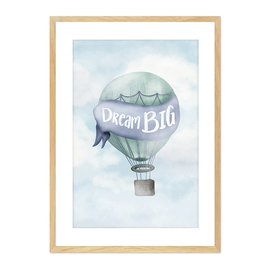 Dream Big Blue by Aminah Eleonora