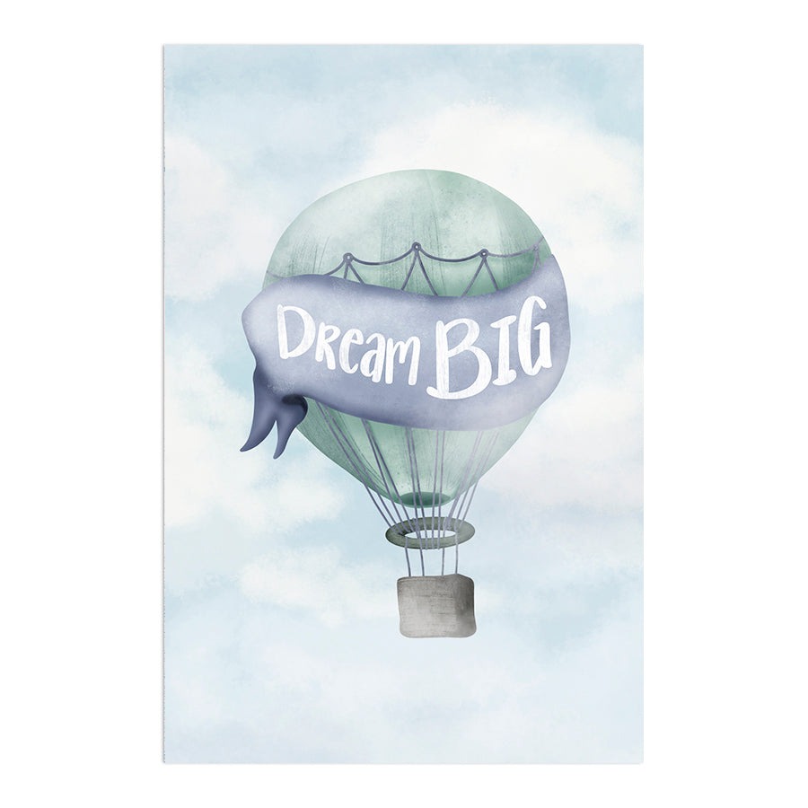 Dream Big Blue by Aminah Eleonora