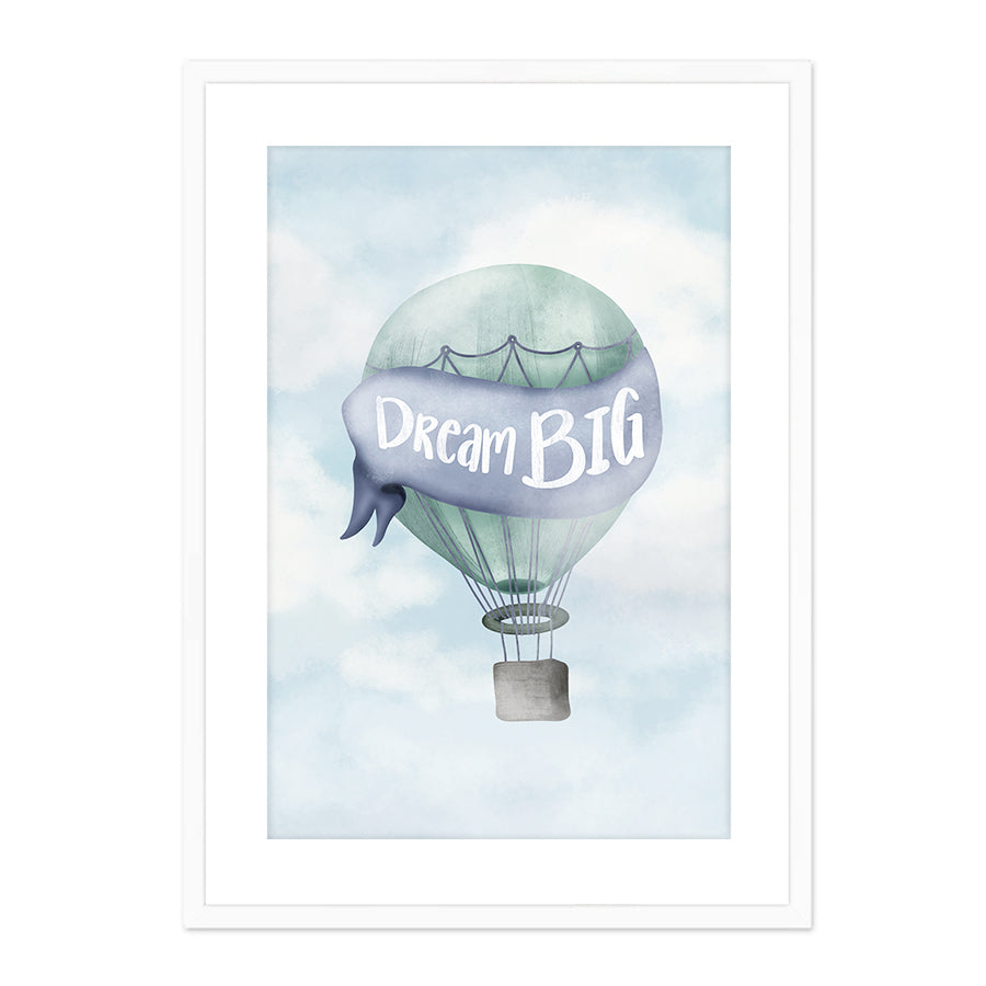 Dream Big Blue by Aminah Eleonora