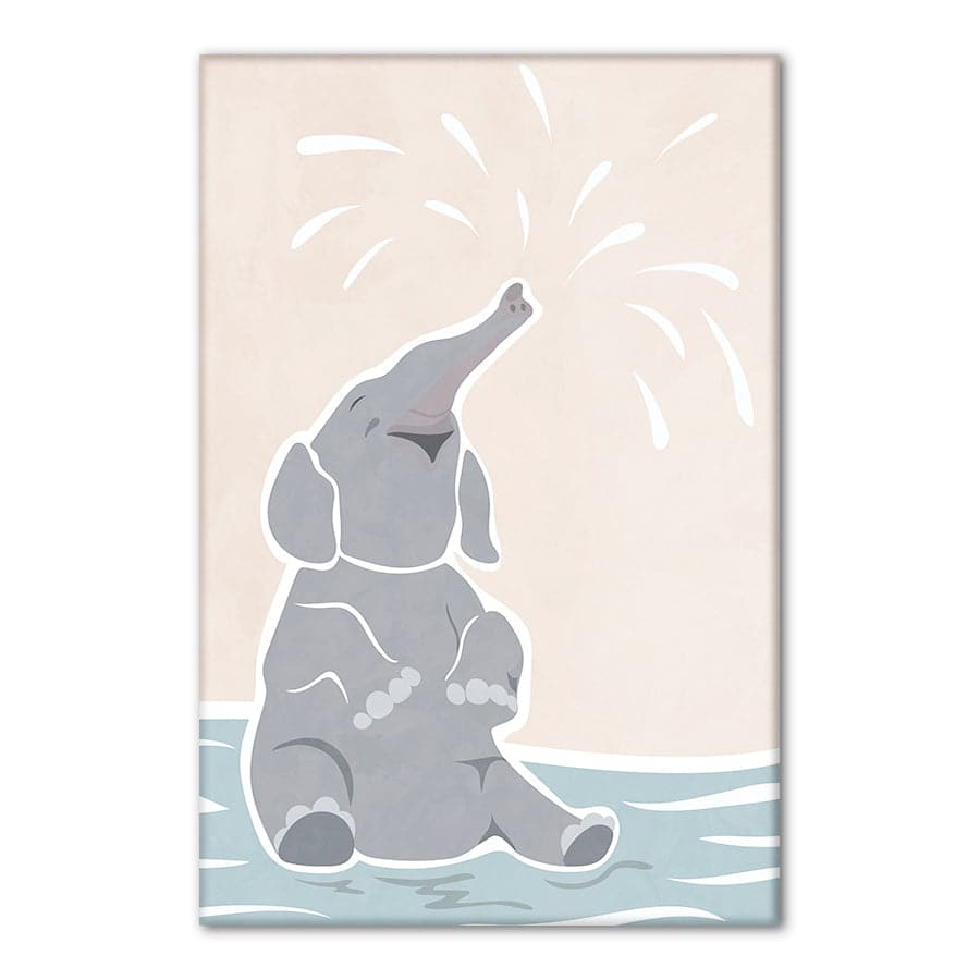 Cute Elephant by Sarah Manovski