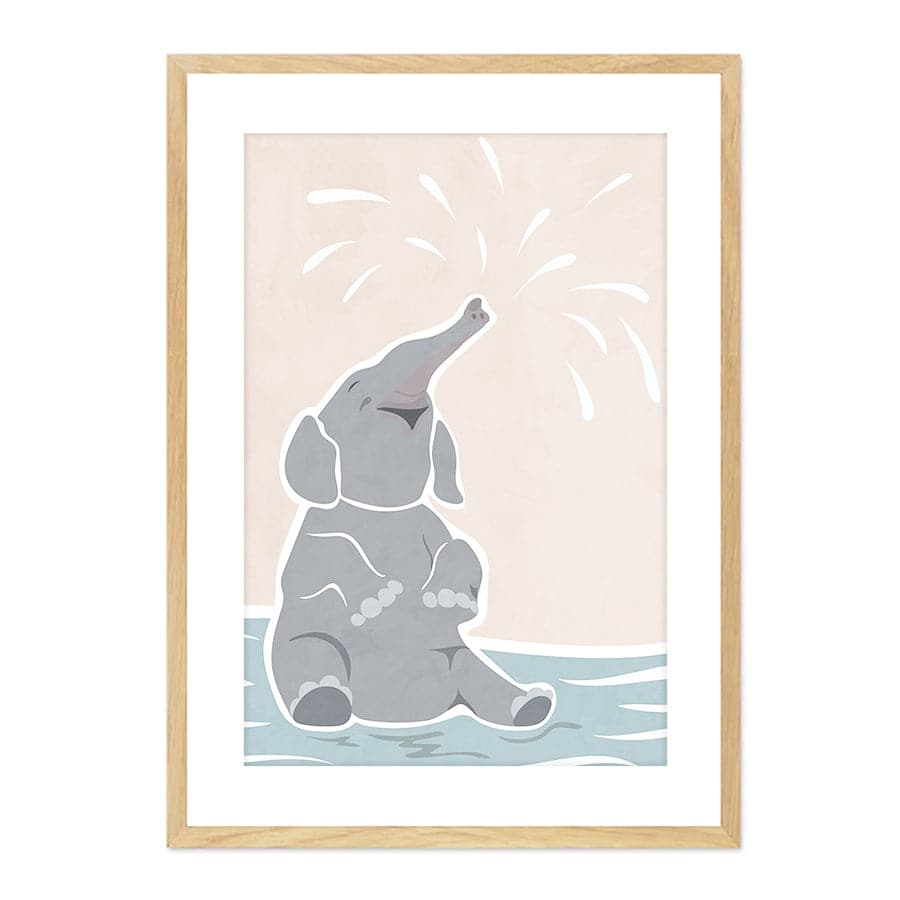 Cute Elephant by Sarah Manovski