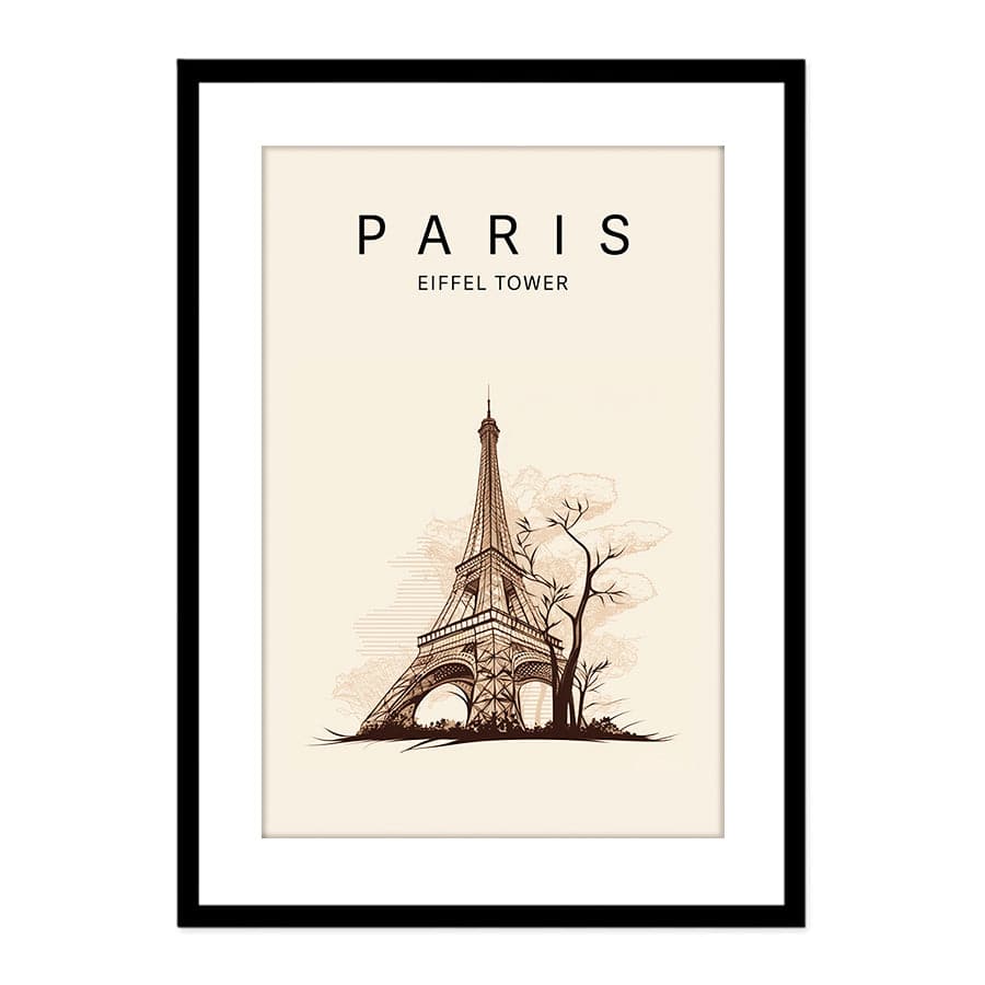 Paris Eiffel Tower by Caz Reason